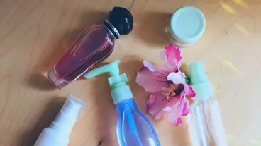 Travel bottle toiletries