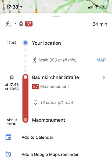 Google Maps helps you to get directions everywhere!