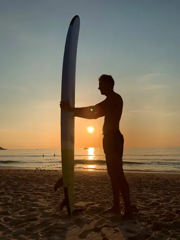 Kata Noi beach Surf board