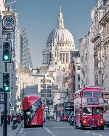 Famous London busses