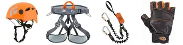 Required equipment for Via Ferrata