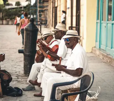 Cuban street musicians