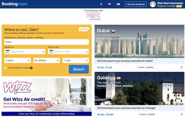 booking партнерство