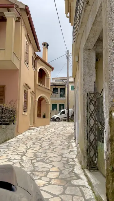 Narrow roads of Corfu