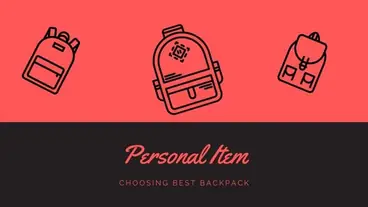 The Best Personal Item Backpacks