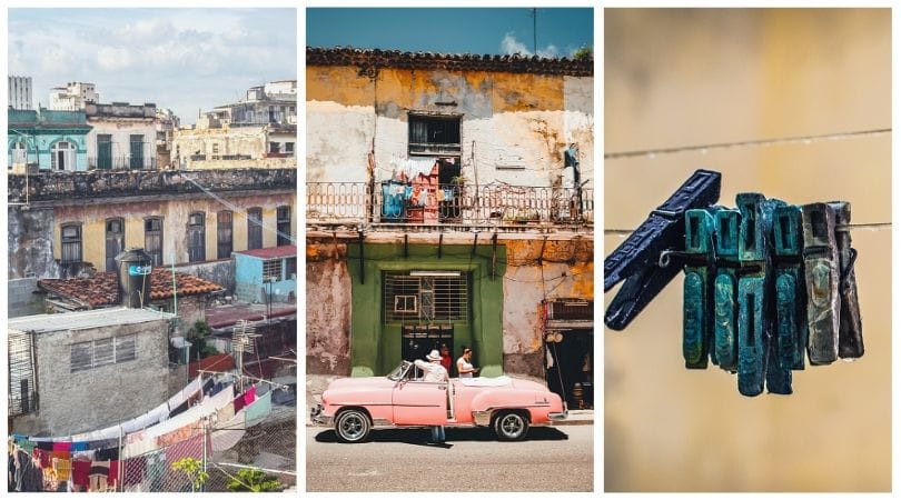 You may not find the laundry services in Cuba!